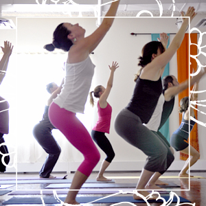 Yoga Santosha Calgary, Yoga class description, drop-in Active Lunch Flow